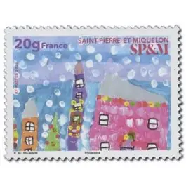 Timbre de collection Saint-Pierre et Miquelon - 1370 Paiement Sécurisé