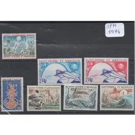 Garantie Incluse Timbre de collection Saint-Pierre et Miquelon - Anne 1974