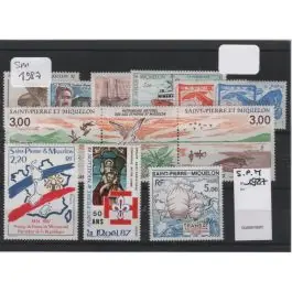 Timbre de collection Saint-Pierre et Miquelon - Anne 1987 Super Prix