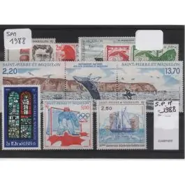 Achat Immédiat Timbre de collection Saint-Pierre et Miquelon - Anne 1988
