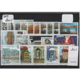 Timbre de collection Saint-Pierre et Miquelon - Anne 2001 Dernier Modèle