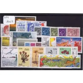 Pas Cher Timbre de collection Saint-Pierre et Miquelon - Anne 2007