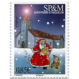 Timbre de collection Saint-Pierre et Miquelon - 1195 Dernier Modèle
