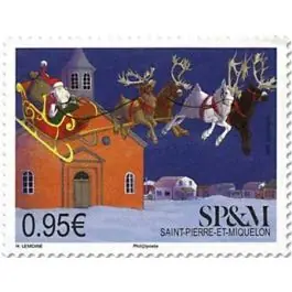 Premium Timbre de collection Saint-Pierre et Miquelon - 1212