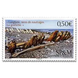 Authentique Timbre de collection Saint-Pierre et Miquelon - 1215