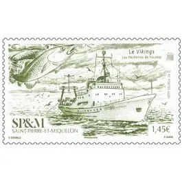 Timbre de collection Saint-Pierre et Miquelon - 1234 Produit De Marque